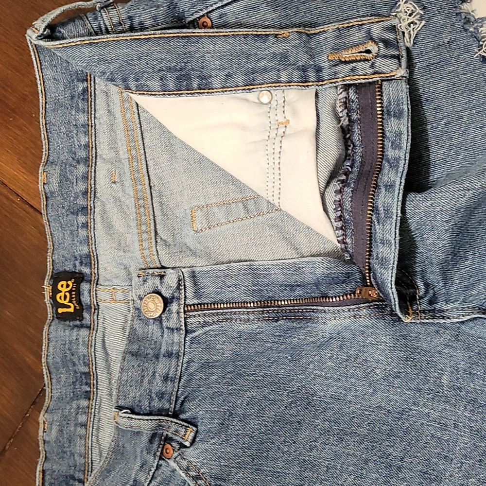 Vintage Lee Jean Cutoff Shorts Y2K - Picture 6 of 14